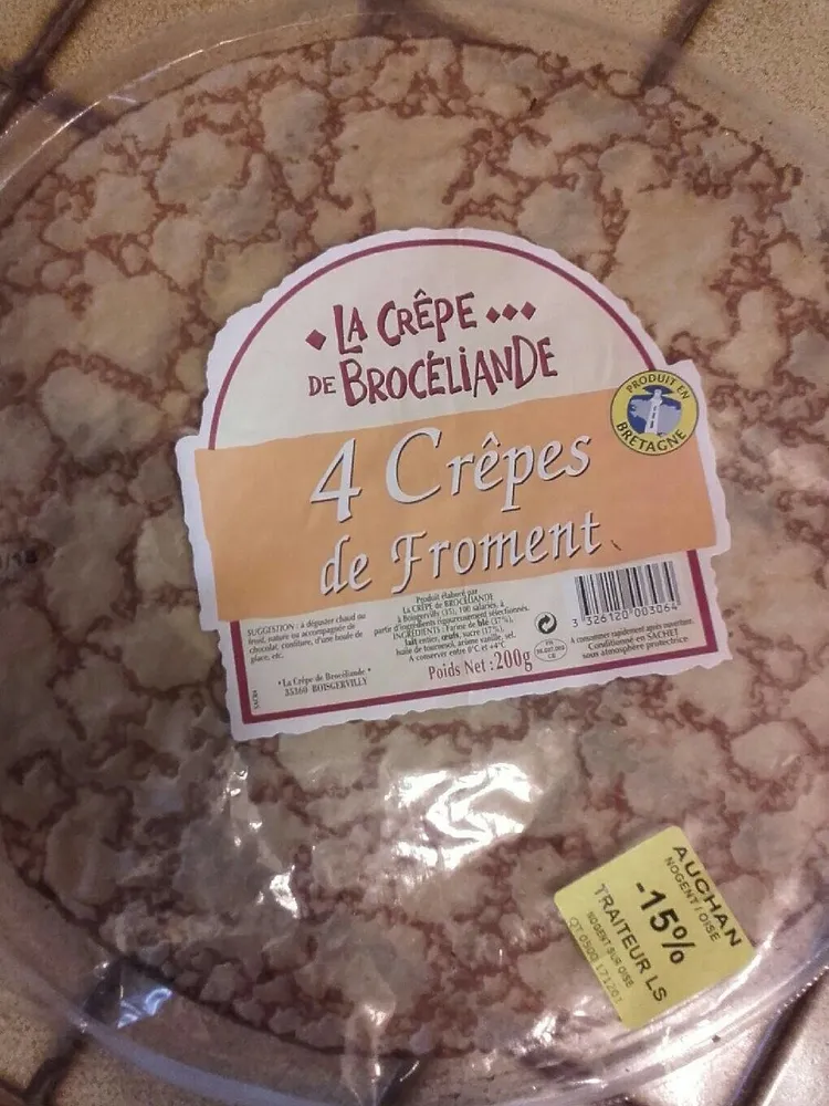 La crêpe de Broceliande
