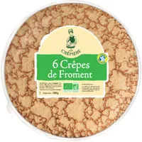 6 Crêpes de Froment Biologiques en sachet
