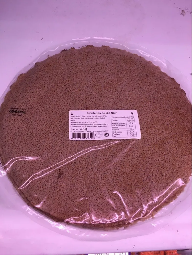 Galette de blé noir
