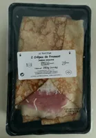 Crêpes de froment Jambon emmental
