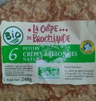 6 Petites crêpes bretonnes nature