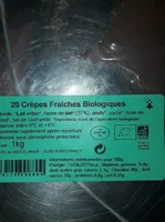 Crêpes Au Froment Sucrées Bio