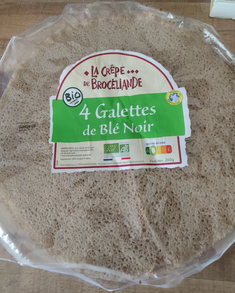 Galettes de blé noir