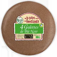 4 Galettes de Blé Noir Biologiques Tradition Bretagne en sachet