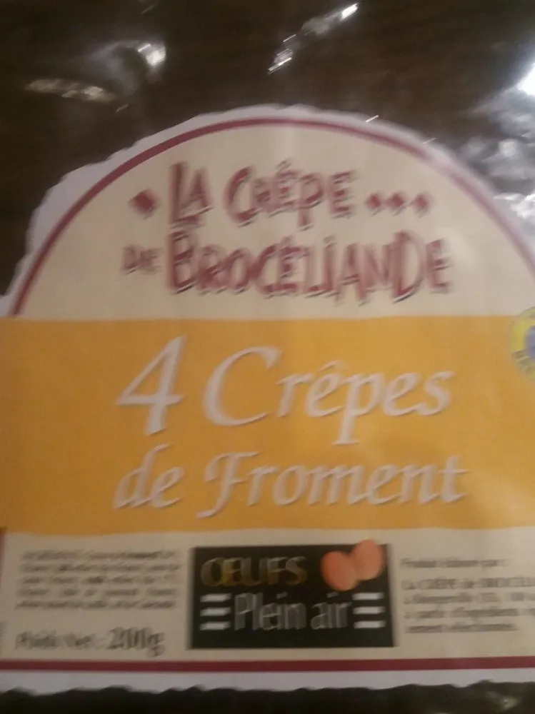 4 Crêpes de Froment