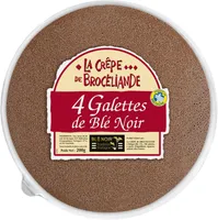 4 Galettes de Blé Noir Tradition Bretagne en barquette