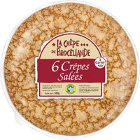 6 crepes salées