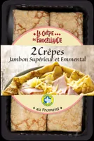 2 Crêpes Jambon Supérieur et Emmental