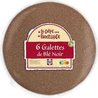 6 Galettes de blé noir