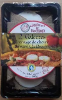 Galettes fromage de chèvre et tomates à la provençale