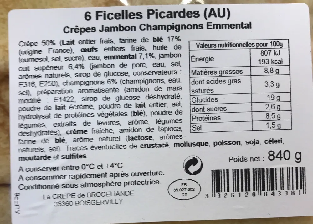 Ficelles picardes