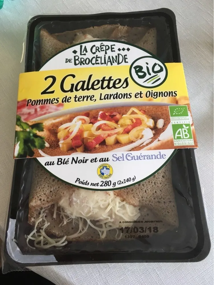 Galettes Pommes de Terre Lardons