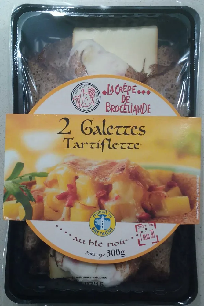 2 Galettes Tartiflette