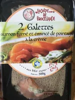 Galette  saumon fumé Poireaux