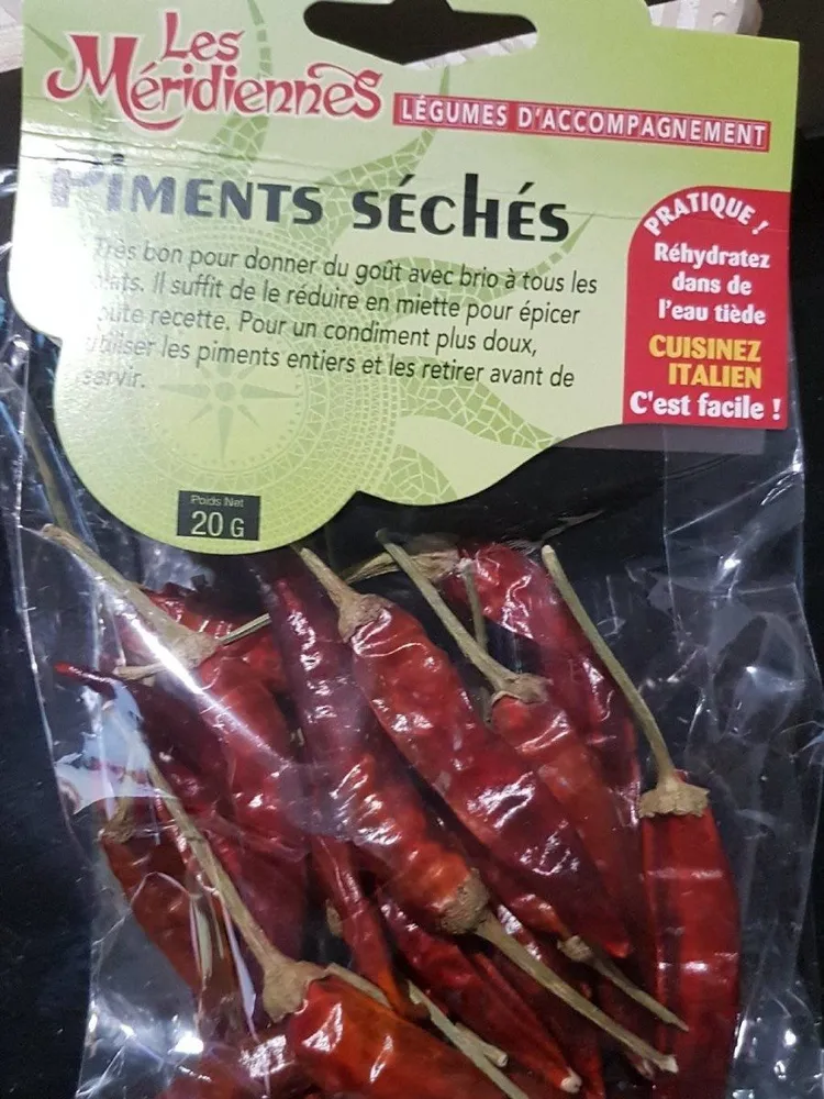 piments séchés