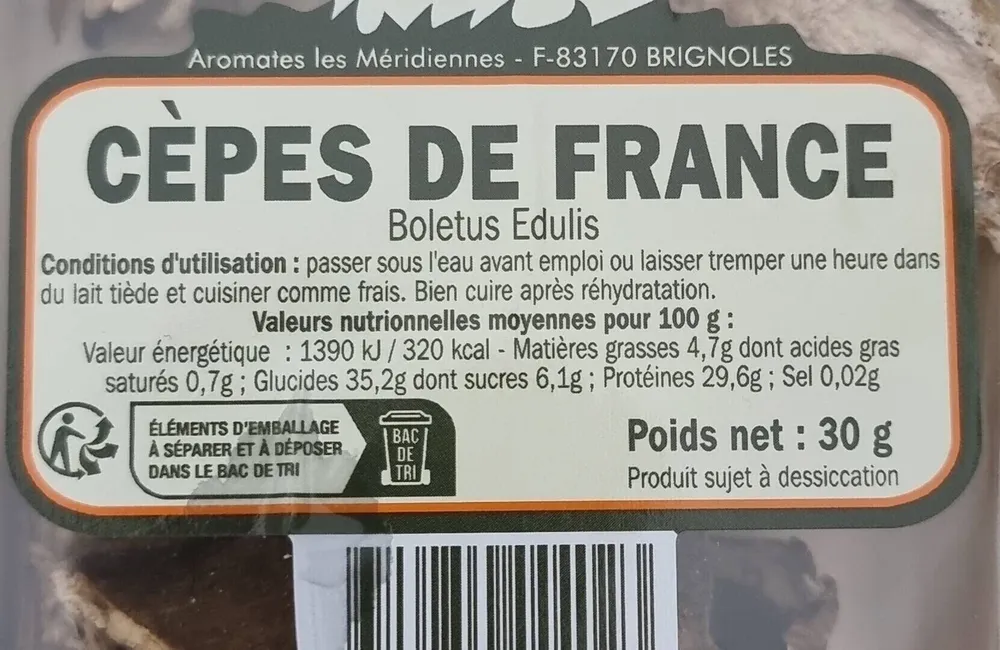 Cèpes de France