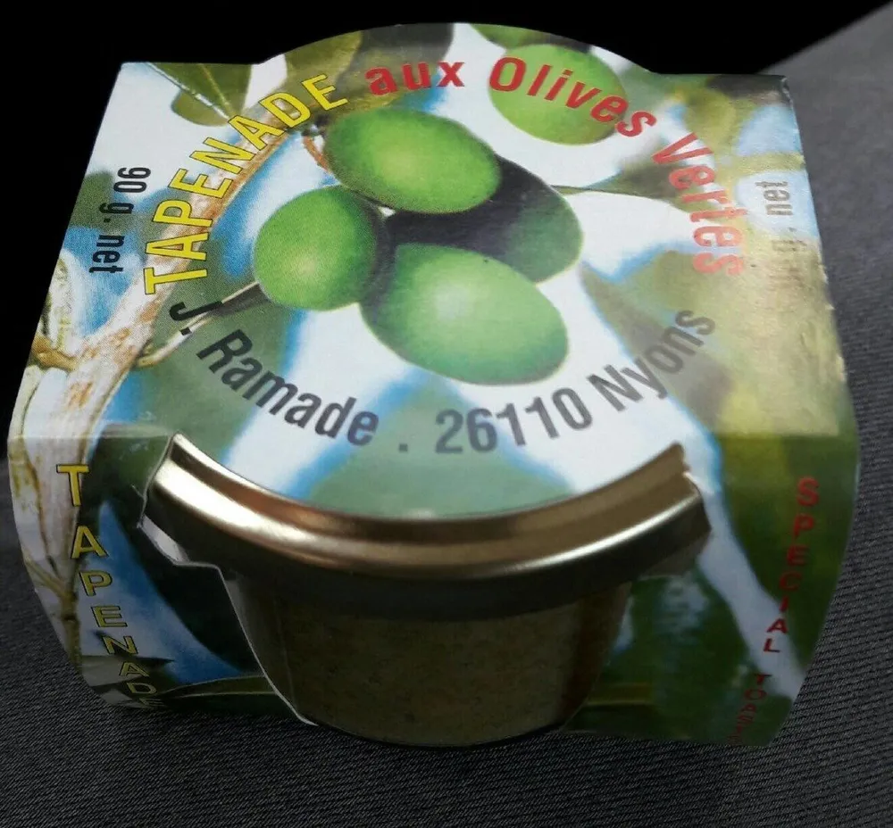 Tapenade aux olives vertes