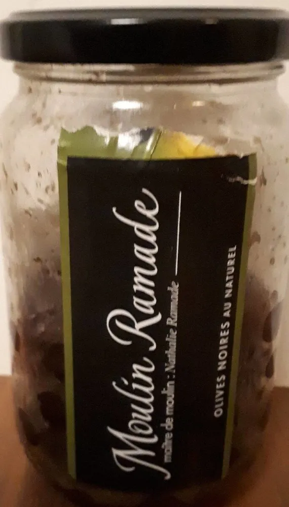 Olives noires au naturel