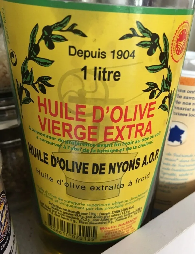 Huile d’olive extra vierge