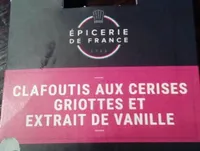 Clafoutis aux cerises griottes vanille
