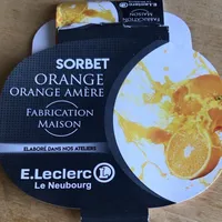 Sorbet Orange Orange amère