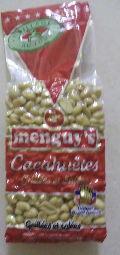 Cacahuètes grillées et salées