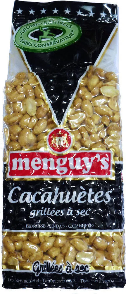 Cacahuètes grillées à sec