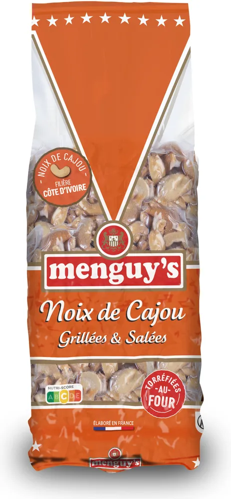 Noix de cajou grillées salées 300 g