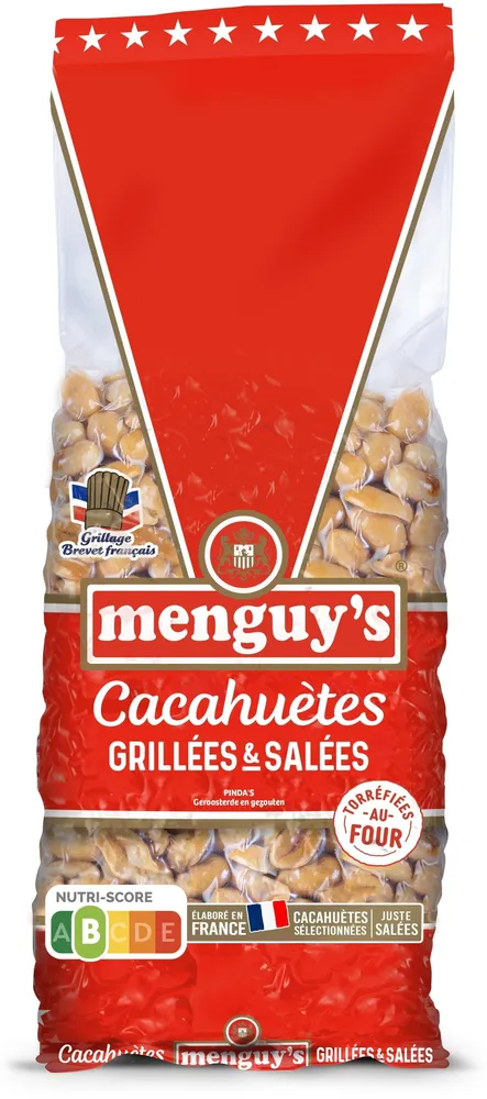 Cacahuetes grillees salees 400 g