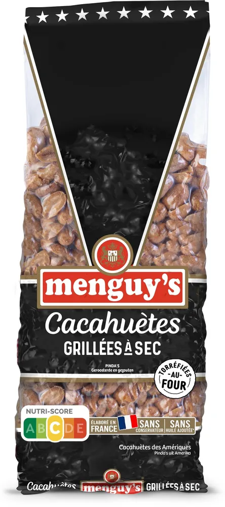 Menguy's cacahuetes grillees a sec 390 g s/v