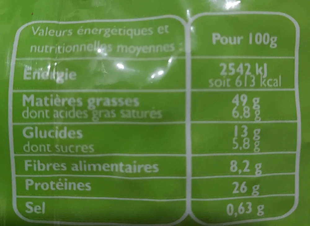 Cacahuètes Bio
