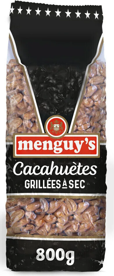 Cacahuètes grillées à sec