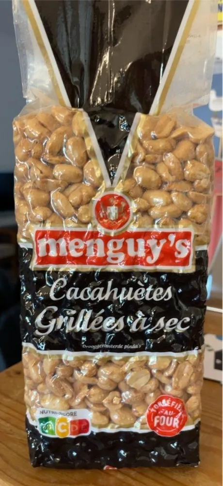 Cacahuètes grillées à sec