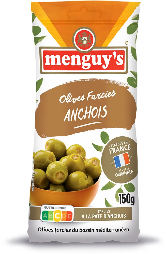 Olives farcies à la pâte d'anchois