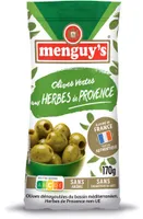 Olives vertes aux herbes de Provence 170g