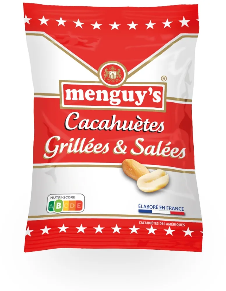 Cacahuètes grillées salées 40g