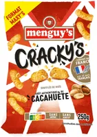 Menguy's Cracky's soufflés de maïs à la cacahuète