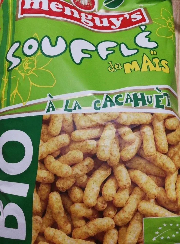 Soufflé de maïs à la cacahuète bio