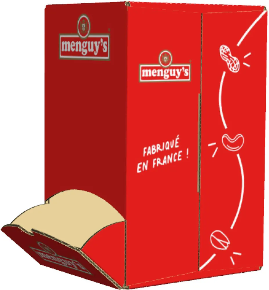 Présentoir amandes grillées salées 25 g