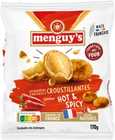 Menguy's cacahuètes enrobées croustillantes hot & spicy