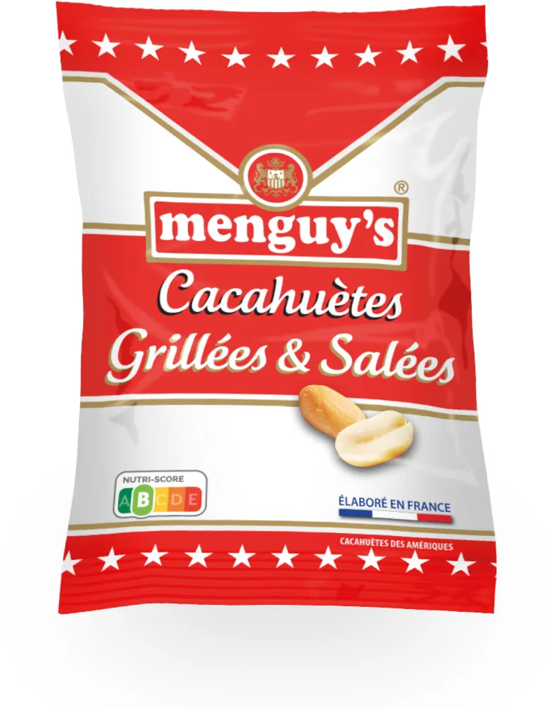 Présentoir cacahuètes grillées salées 40 g