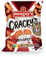 Cracky's Soufflés de maïs hot & spicy 180g
