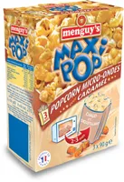 Pop corn micro-ondes goût caramel 3x90g