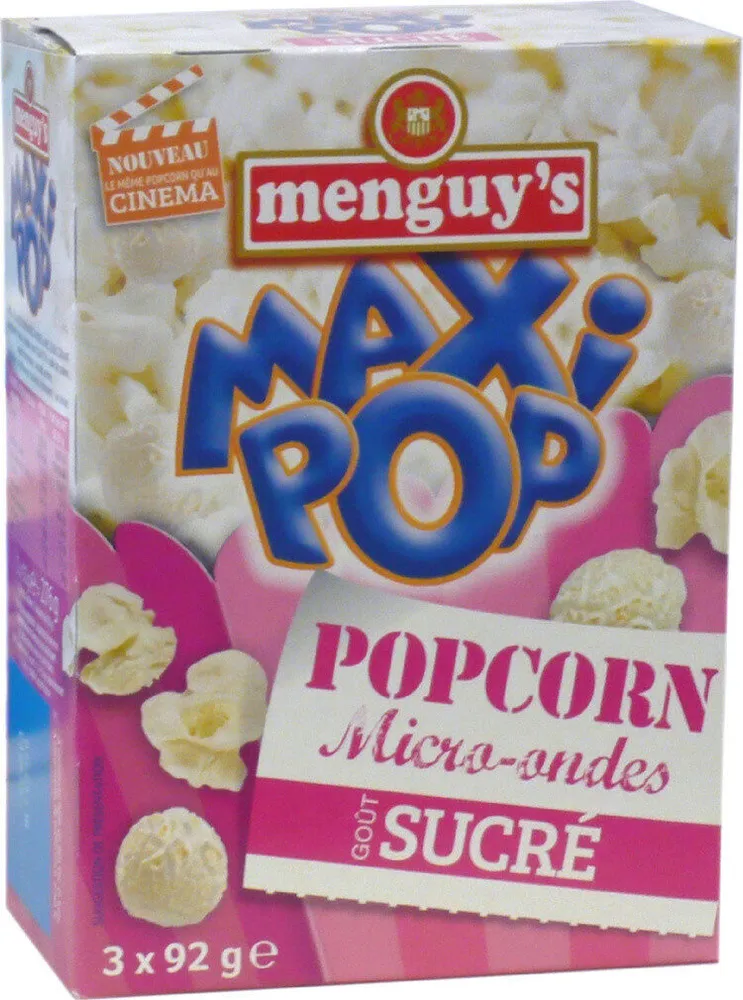 Popcorn micro-ondes sucré
