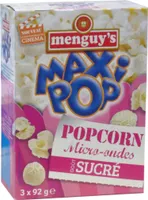 Popcorn micro-ondes sucré