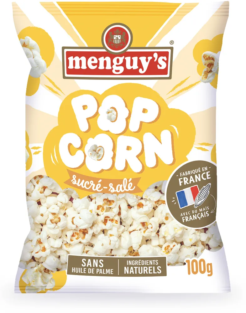 Pop corn éclaté sucré-salé 100 g