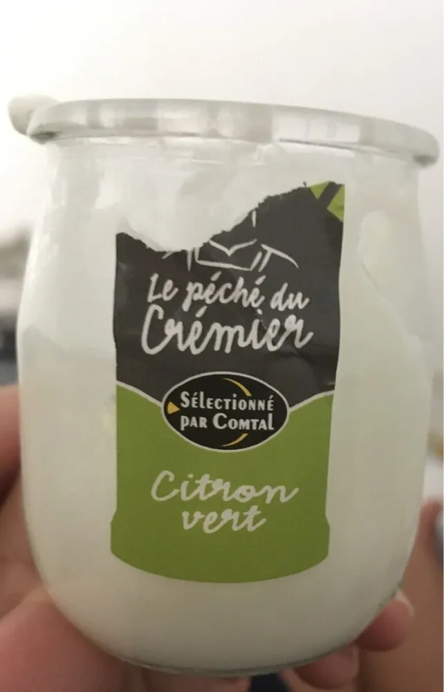 Yaourt citron vert