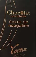 Chocolat noir intense nougatine