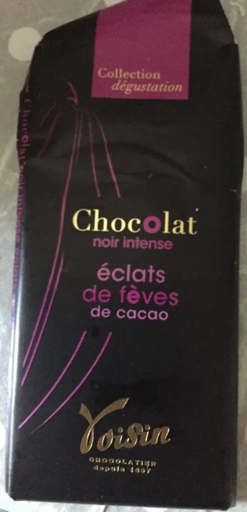 Tablette Chocolat Noir Intense Feve De Cacao