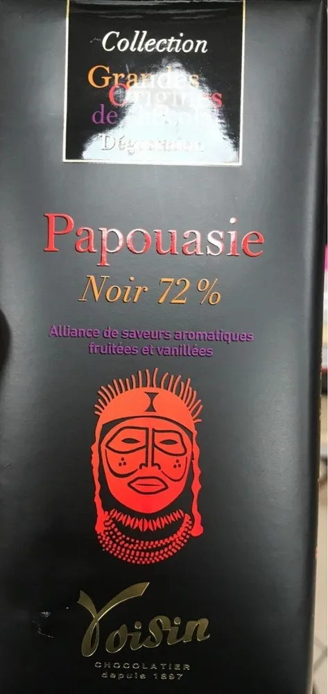 Tablette Papouasie Noir 72%